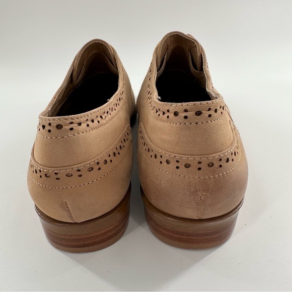 Splendid flats size 6 tan leather brouge wingtip oxfords spectators Academia - Picture 4 of 13